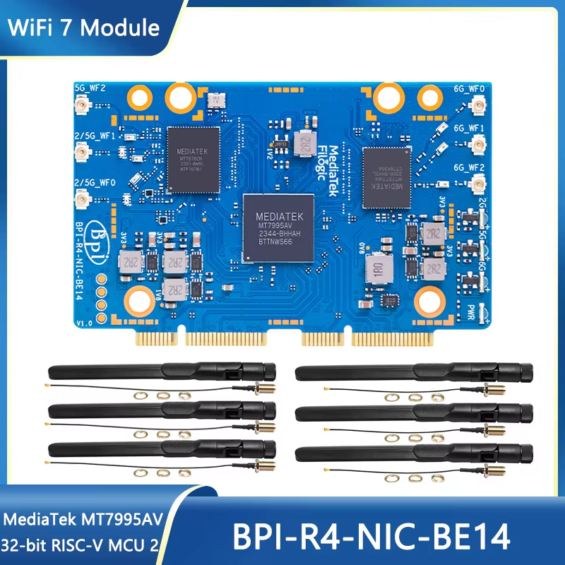 Módulo WiFi 7 Banana Pi BPI-R4 - Bananapi Bpi R4 Wifi 7 avaliação e preço